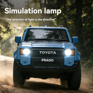 Modèle de voiture en alliage moulé sous pression XLG 1:24 Prado LC250 avec son et lumière, portes ouvrables, modèle en <span class=keywords><strong>métal</strong></span> décoratif - Product Image 2