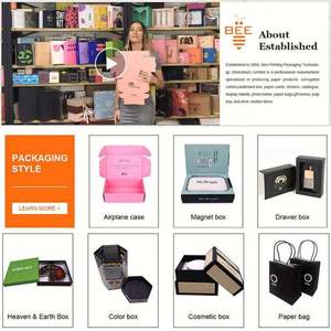 Boîtes cadeaux en carton ondulé de style simple et élégant Bee Simple, avec fermeture magnétique, pour les coordinateurs d'événements - Product Image 4