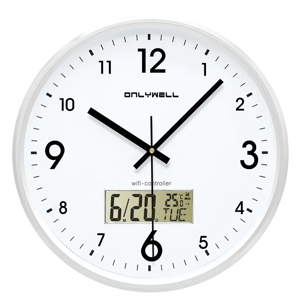 Wholesale Cheap Mounted Led Arabic Digital 24 Hours Wall Clocks reloj de pared For House