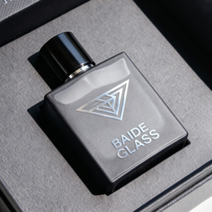 Wholesale Mens Perfume Glass <b>Bottle</b> Empty Pump Sprayer Crimp Clear 30ml 50ml 100ml Perfume <b>Bottle</b> with Magnetic Cap - Product Image 3