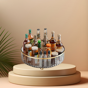 Luxueux support de stockage de boîte <span class=keywords><strong>à</strong></span> <span class=keywords><strong>épices</strong></span> de cuisine transparent rotatif <span class=keywords><strong>à</strong></span> 360 degrés respectueux de l'environnement avec plusieurs couleurs pour une utilisation - Product Image 3