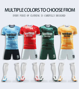 قميص رياضي مخصص التصميم سريع الجفاف لكرة القدم، مقاوم للرطوبة ومضاد للتكور لزي الفريق - Product Image 4