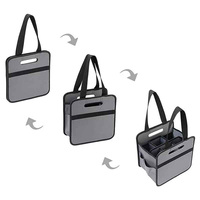 Sac à dos de transport de vin pliable et réutilisable, grande capacité, étanche, pour 6 bouteilles, robuste, pour pique-nique
