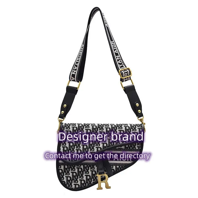 Luxury Designer Saddle Bags For Women Crossbody Shoulder Chains Bag Ladies Fashion Brand Hand Bag