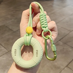 Offre Spéciale : Porte-clés Anneau Décoratif pour Clé de Voiture, Mousqueton, Sangle Réglable, Renforceur en Caoutchouc, Jouet, Outil de Fitness, Anti-stress - Product Image 2