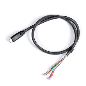 Type-<b>C</b> <b>Usb</b> <b>Cable</b> Nylon Jacket 3A Fast Charging For Mobile Phone Computer Customized Splitter A091 - Product Image 1