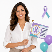 Drapeaux personnalisés à double face pour célébrations en magasin, en polyester de qualité supérieure, livraison rapide en 24h, résistants à la décoloration