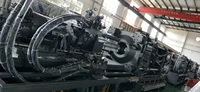 Machine d'injection hydraulique horizontale 340T avec commande PLC pour la production automatique de moules de carreaux en plastique PP/PC