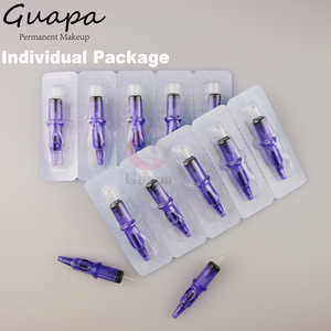 Cartouche de tatouage aiguilles sourcil Eyeliner lèvre Microblading stylo à bille pour Machines de maquillage permanentes rotatives - Product Image 6