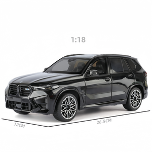 Modelo de coche BMW X5M 1:18 oficialmente autorizado, modelo de coche de aleación, coches de simulación, colección de coches de metal, modelo de vehículo de juguete, exhibición BWM - Product Image 1