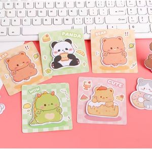 Bloc-notes autocollant personnalisé multicolore en forme de dessin animé - Fournitures de bureau Kawaii de haute qualité pour l'apprentissage - Product Image 5