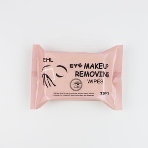 Small MOQ Fragrance Free Makeup Removing Cleanser Cloths Wipes to Remove Dirt Oil Waterproof Eye Face Makeup