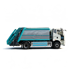 Nouveau camion de compression des déchets FAW J6 4x2 13CBM, camion de collecte des ordures hydraulique - Product Image 5
