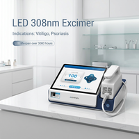 Laser Excimer Kernel pour le Vitiligo 308nm, Lampe UVB Excimer, Appareil de Photothérapie pour le Traitement du Psoriasis et du Vitiligo CN-308E