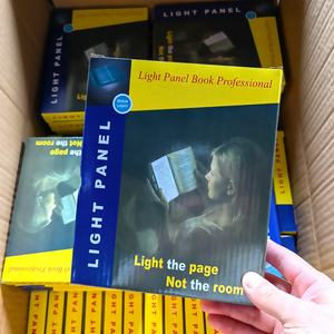 ไฟอ่านหนังสือสำหรับอ่านหนังสือบนเตียงตอนกลางคืน ไฟอ่านหนังสือ LED แบบใส - Product Image 4