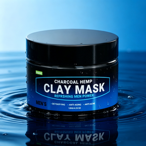 <span class=keywords><strong>Masque</strong></span> Purifiant au Charbon et à l'<span class=keywords><strong>Argile</strong></span> pour Hommes Marque Privée OEM ODM Personnalisable – Nettoyage Profond, Contrôle du Sébum, Soin Facial - Product Image 5
