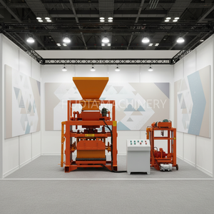 Macchina per la Produzione di Blocchi QTJ4-35, Macchina per la Formatura di Mattoni, Idee Imprenditoriali - Product Image 1