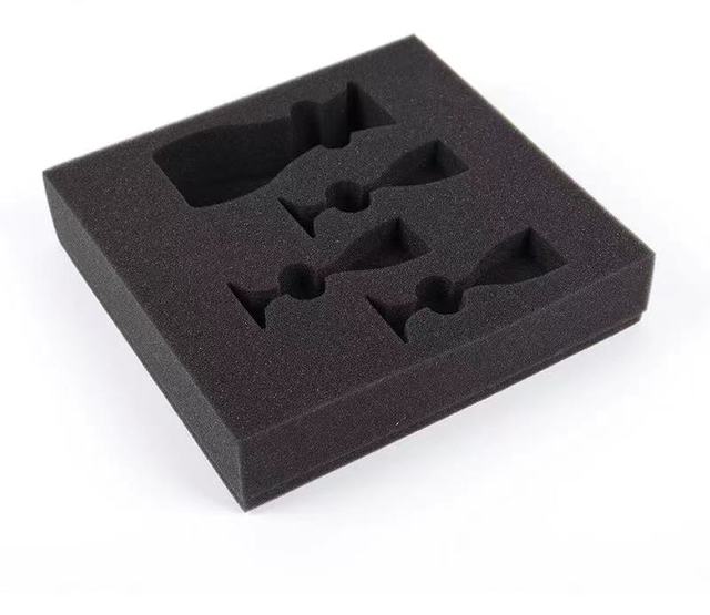 Custom Laser Cut EVA Insert Protective Soft CNC Molded Foam Packing for Bags Cases Protective Shape Molded Foam for