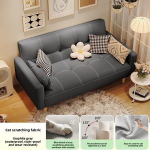 Canapé-lit respirant et doux pour la peau, monobloc à double usage, adapté aux maisons de <span class=keywords><strong>location</strong></span> simples. - Product Image 6