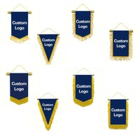 Drapeau suspendu personnalisé Beckon avec design imprimé pour la décoration de la maison et l'affichage en intérieur