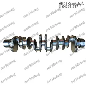 6HK1 geschmiedete Stahlkurbelwelle 8-94396-737-4 geeignet für Isuzu Motor