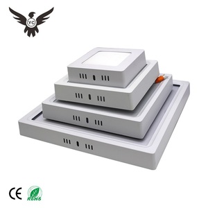 Zhongshan slim de plástico cuadrado 18 <span class=keywords><strong>W</strong></span> regulable de montaje en superficie llevó la luz del panel del techo - Product Image 1