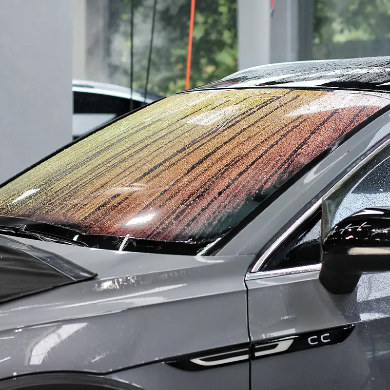 Crystal 70 Colorful In Water Vlt 70% Uvr 99% Irr 99% Uv Block Solar Sun Glass Chameleon Car Window Tint Film For Car Body