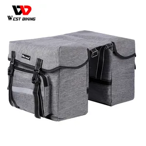 Tây BIKING 25L Dung Tích Lớn Xe Đạp Ghế Sau Túi Che Mưa Du Lịch Ngoài Trời Đi Xe Đạp MTB Road Bike Phía Sau Giá Pannier Túi