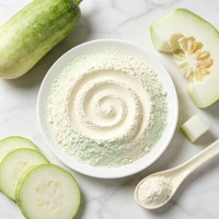 Poudre de melon d'hiver de qualité alimentaire, poudre de courge cireuse naturelle en vrac, épice végétale, assaisonnement en poudre pour ingrédient alimentaire