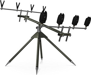 Soporte de pesca de carpa plegable EP06, de aluminio, <span class=keywords><strong>4</strong></span> pies, con bolsa de transporte para pesca al aire libre - Product Image 5