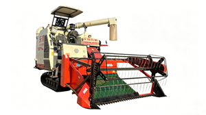 Testa di taglio universale per mietitrebbia con rullo e <span class=keywords><strong>nastro</strong></span> trasportatore per colture di grano, cumino e cereali - Product Image 6