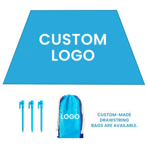 للبيع بالجملة مخصص خارجي جيب كبير جدًا قابل للطي محمول بدون رمال مقاوم للماء حصائر تخييم تخييم - Product Image 4