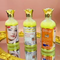 Sérum Visage Éclaircissant au Collagène et à l'Acide Hyaluronique 100ml, Liquide Anti-Âge Coréen Bio Personnalisé au L-Glutathion pour Blanchiment de la Peau