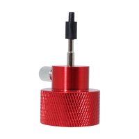 Adaptateur de remplissage de propane avec soupape d'aération pour canettes de gaz Airsoft et Green avec couvercle de protection