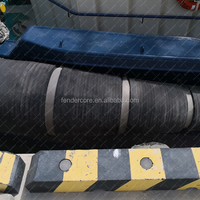 Pare-battage en caoutchouc personnalisé 300*150mm, type W, pare-battage marin creux cylindrique en caoutchouc pour remorqueurs