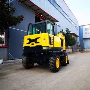 Excavatrice hydraulique sur roues de 4 tonnes, prix d'usine, à vendre - Product Image 3