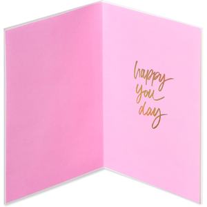 <span class=keywords><strong>Papiro</strong></span> felice giorno per te <span class=keywords><strong>carta</strong></span> di compleanno con <span class=keywords><strong>carta</strong></span> decorativa Foil Glitter Pom Pom per regalo di celebrazione - Product Image 5