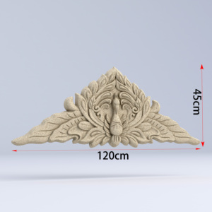 Prefabbricati in calcestruzzo statua stampi fusione scultura esterna in plastica motivo decorativo a rilievo da parete per esterno decorazione frontone - Product Image 5