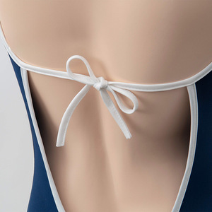 ชุดว่ายน้ำสองชิ้นสำหรับผู้หญิงของบาย่าชุดว่ายน้ำสีน้ำเงินเข้มแบบสปอร์ตเอวสูงสำหรับว่ายน้ำและกีฬาทางน้ำ - Product Image 3