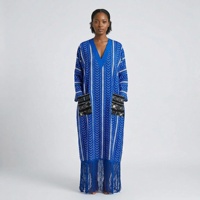 Nouvelle Collection 2026 – Dashiki Court Femme en Polyester Anti-Plis, Col V, Motif Géométrique Ample, Grande Taille, Dentelle Ethnique Africaine, Idéal Été
