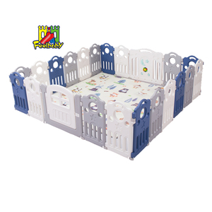 Feelbaby hight quality plastic fence playground outdoor play yard baby playpen for sale