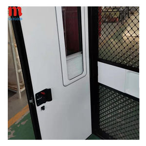 Kits de conversion de camping-car, porte de caravane à angle droit 760x1920mm, porte d'entrée de caravane <span class=keywords><strong>en</strong></span> aluminium avec pare-soleil - Product Image 4