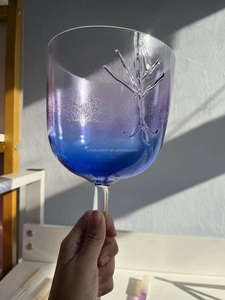 Q're-cuenco de Canto de cristal de alchemy de 6 pulgadas, barre la gema de manana, power ups, Feng shui, artículos de mobiliario - Product Image 4