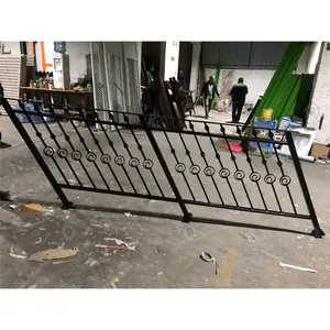 Thiết Kế Miễn Phí Cầu Thang Rèn Sắt Balustrade Vòm Cửa Sắt Rèn Đồ Nội Thất Ngoài Trời Sắt Rèn