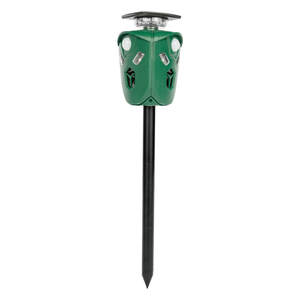 Répulsif Solaire Extérieur Intelligent 360° pour Animaux, Lampe Torche Étanche Contre Oiseaux, Chats et Chiens, Idéal Jardin et Ferme - Product Image 3