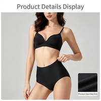 Cómodas Bragas Menstruales de Nylon Transpirables, Finas y Suaves, Talla Grande 4XL, de Tiro Medio, Antifugas, para la Seguridad Femenina