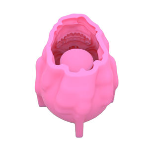 Moule en silicone DIY pour pot à cendres en forme de tête de vampire hideuse avec des dents qui fuient des grains délicats en 3D, des yeux glacés, facile à utiliser - Product Image 4