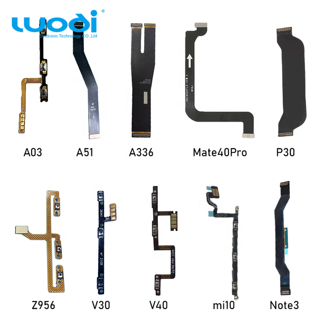 Wholesale Mobile Phone Flex Cables LCD Spare Parts for Samsung iPhone Huawei XM Different Brands