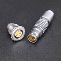 FGG EGG 2B 10 Pin Push Pull Self-Locking Circular Connector FGG.2B.310.CLAD92Z Plug & EGG.2B.310.CLL Socket