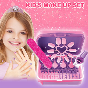 Ensemble de jeux de beauté pour enfants, jouets de vernis à ongles, ensemble de beauté pour filles, jouet de manucure, jeu de simulation DIY, ensemble cadeau pour filles - Product Image 2